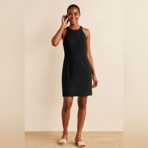 Boden Dresses & Skirts - Boden Wool Blend Knee Length Sleeveless Dress Black Size 12 NEW